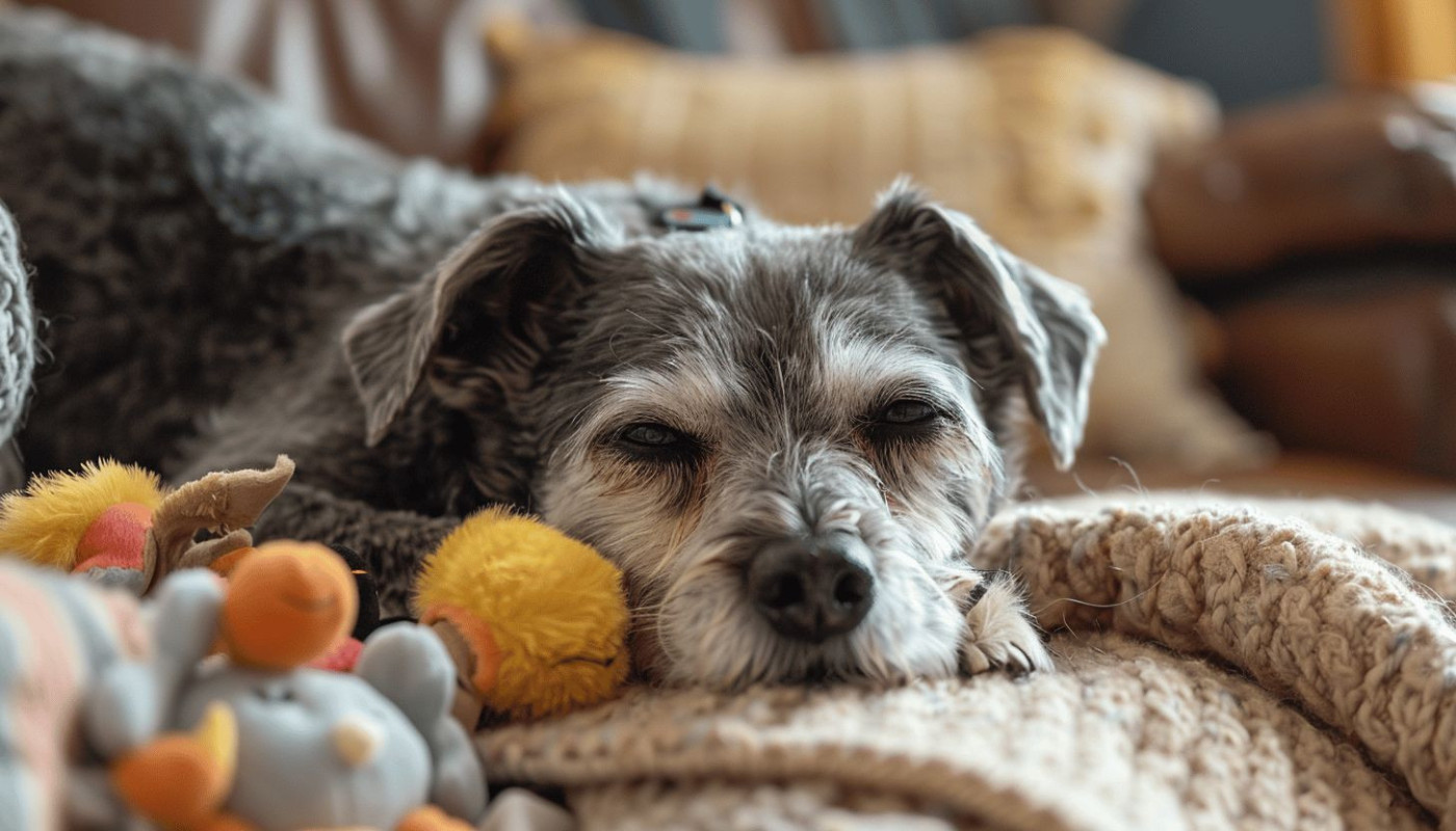 Chien - Chiens seniors soins et adaptations pour un vieillissement en douceur