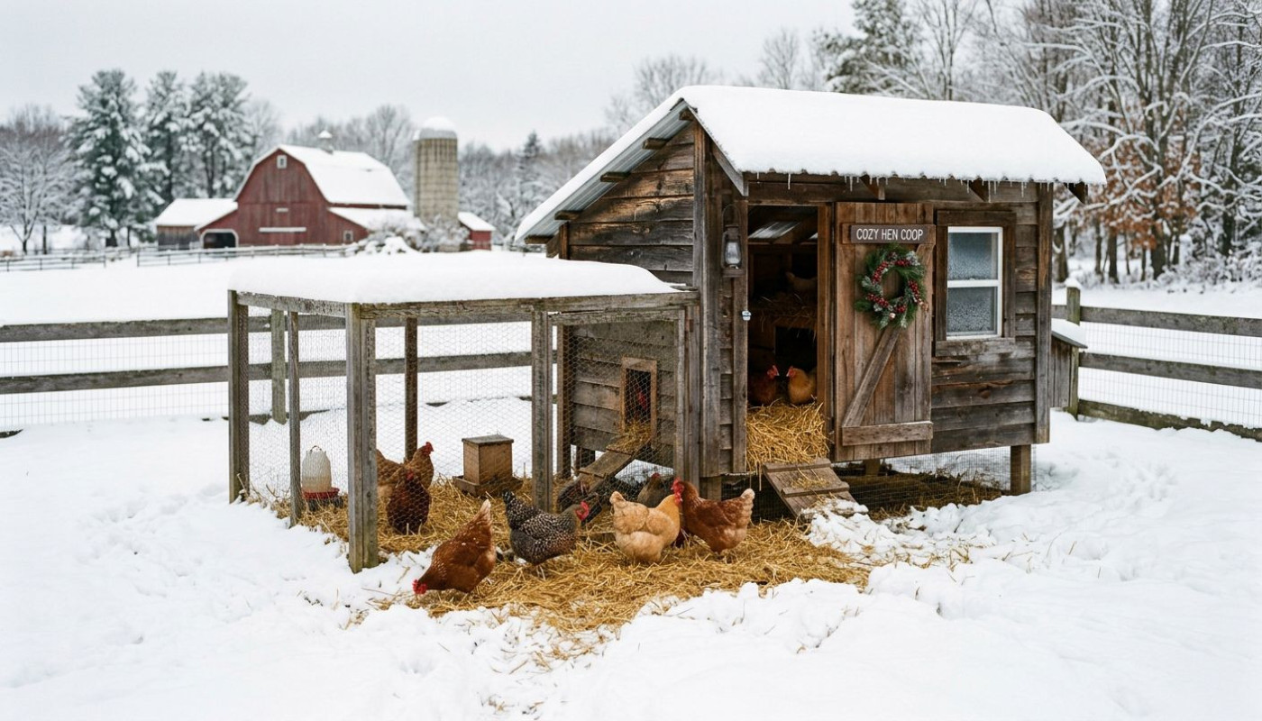 Comment aménager un poulailler hivernal idéal pour vos volailles ?