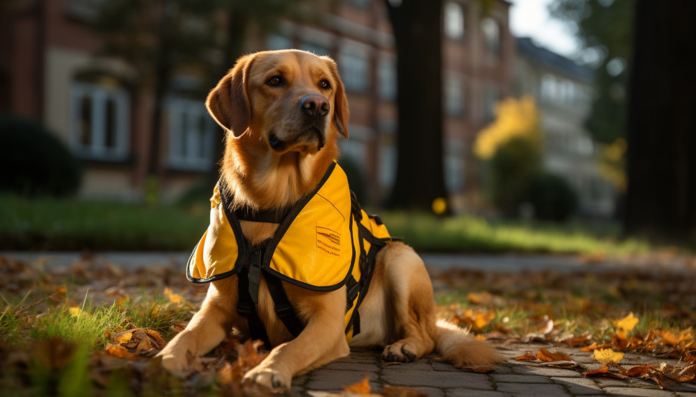 Découvrez le chien guide d'aveugle